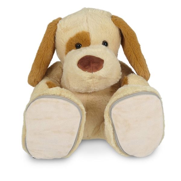 Knuffels met verwisselbare zooltjes