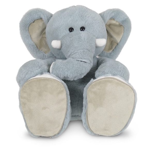 Knuffels met verwisselbare zooltjes