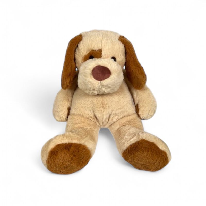 knuffel hond bruin