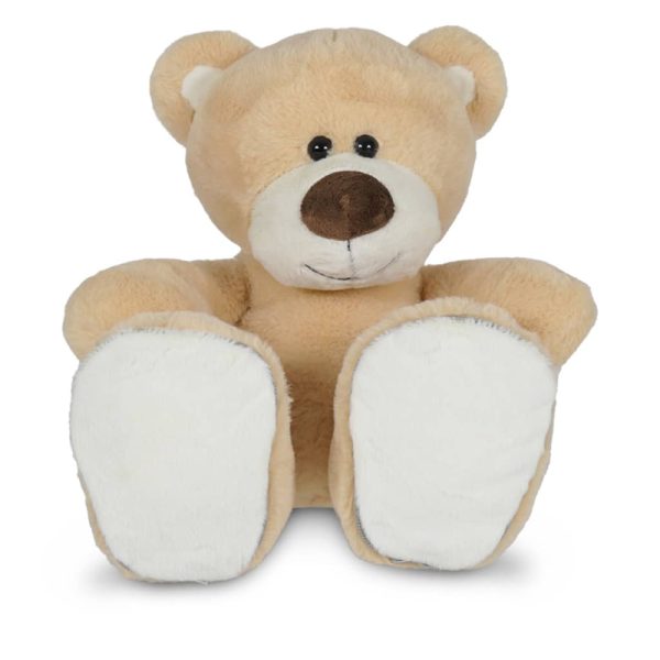 Knuffel beer met geborduurde voetjes - Afbeelding 8