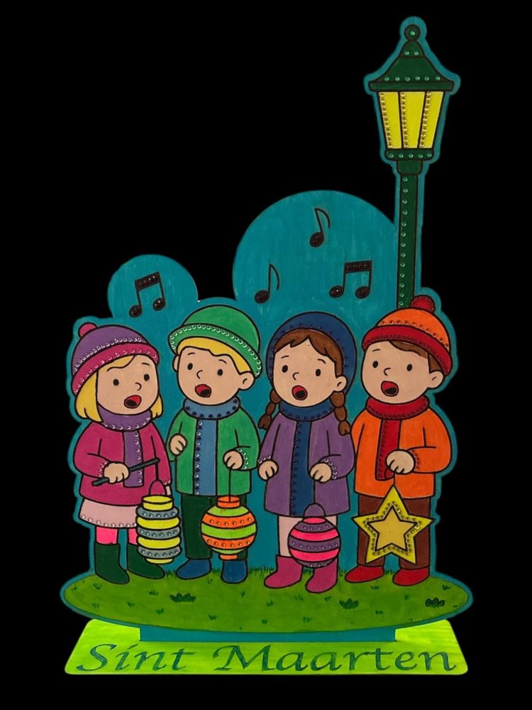 Schildersetje Sint Maarten - Afbeelding 2