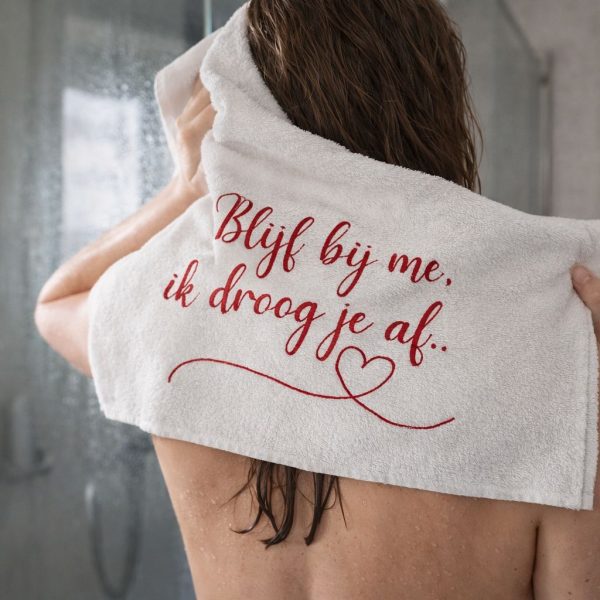 Valentijn handdoeken